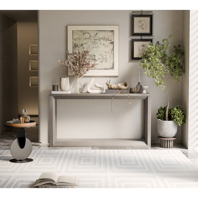 Console 60 po, Gris