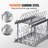 Adjustable Steel Dish Rack