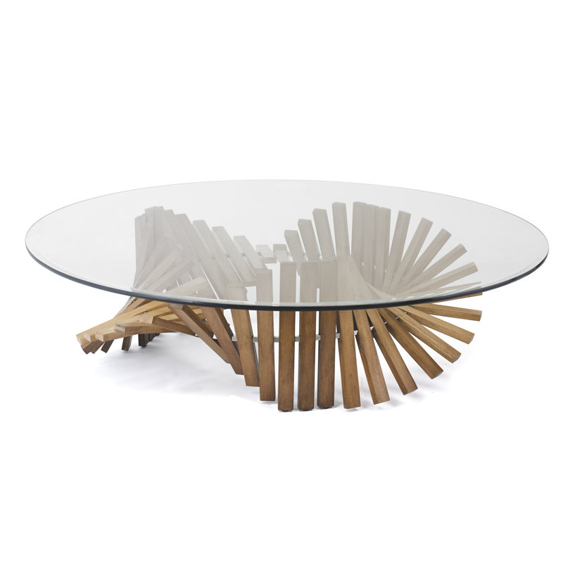 Remini Single Coffee Table, Natural