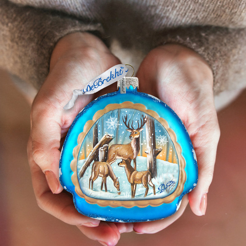 Collection de splendor de noël en forme de cerf love