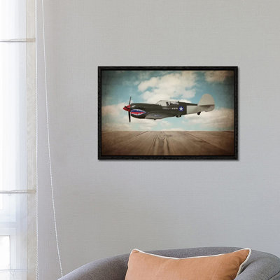 P40 Mustang - Print on Canvas
