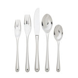Pallone 5 - Piece Stainless Steel Flatware Set - Service for 1
