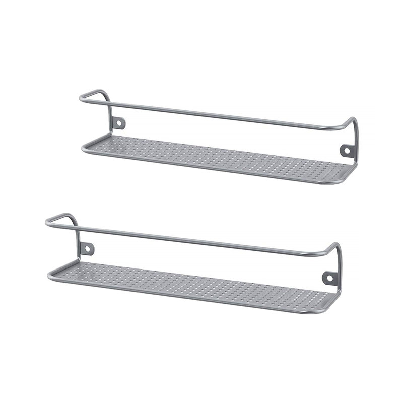 Support à épices 12 pots, H 4 po x l 12 po x P 3 po, Blanc