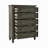 Aisja Queen Sleigh Bed, Dresser & Mirror, Chest Bedroom Set-102023852-126511534