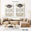 "Kitchen Rules", art textuel sur toile tendue-514444123