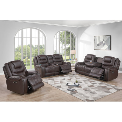 Aidan Power Recliner Sofa Set