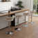 Ginko Swivel Upholstered Adjustable Height Counter Stool with Metal Frame