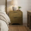 Table de chevet 2 tiroirs Locke