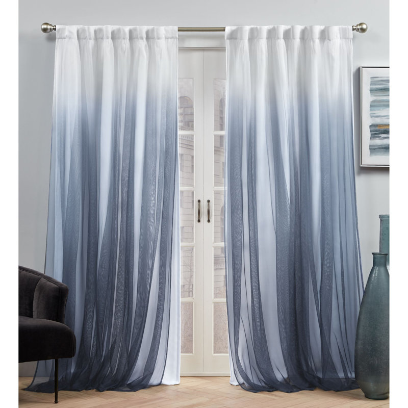 Dare Room Darkening Curtain Pair, 54" W x 96" L, Blush