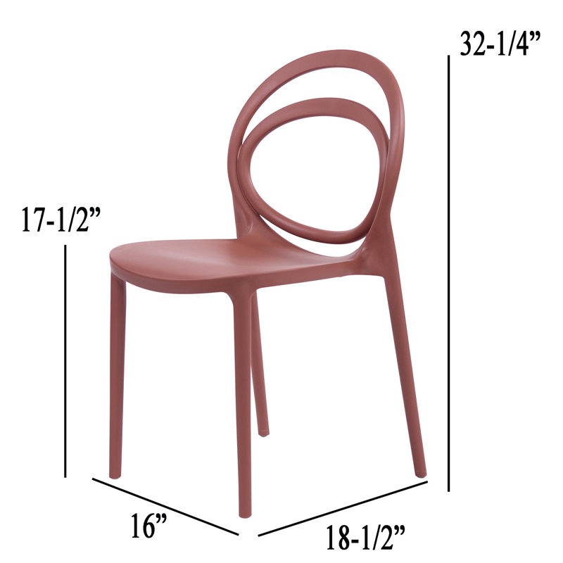 Kendrah 17.5'' H Side Chair, Terra