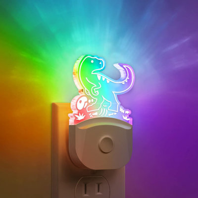 Bubble Ball Metal Plated Plug-In Night Light With Light Sensor, 2700K, Sliding Dimmer