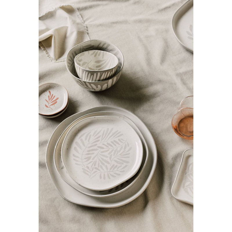 Ensemble de 4 assiettes plates 7 "Grove