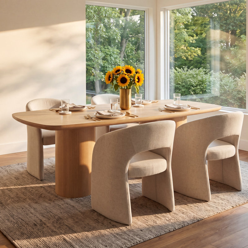 Tommi Rectangle Table, Oak