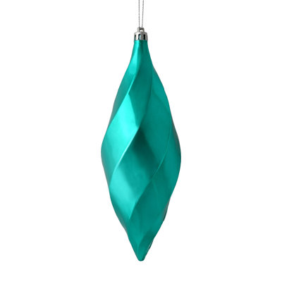 8" Swirl Finial Ornament