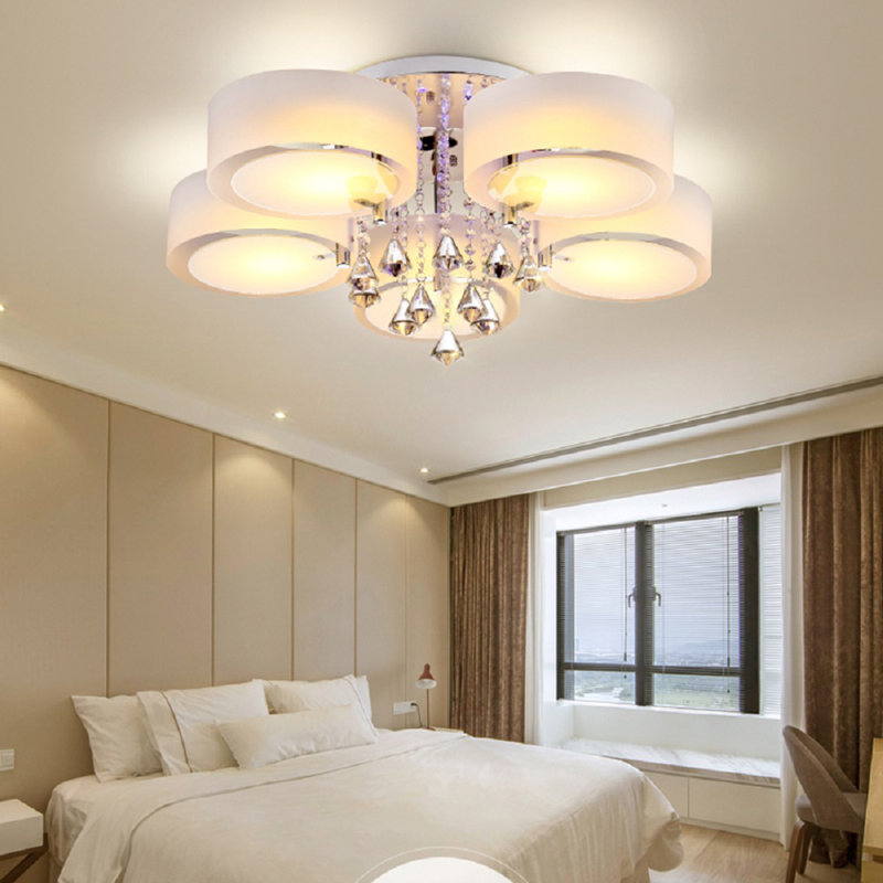 Myra Acrylic Semi Flush Mount