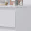 Oleary 3 Drawer Dressing Table Study Desk - Modern No-Handle Design-1353697980