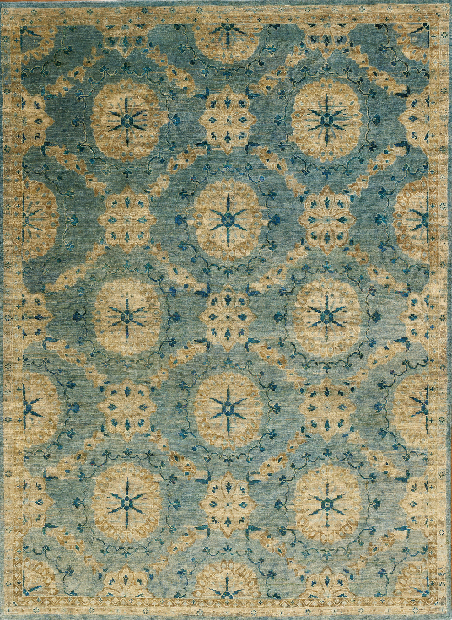 Samad Rugs Flamenco Aqua | Perigold