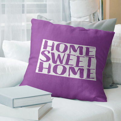 Coussin intérieur / extérieur Home Sweet