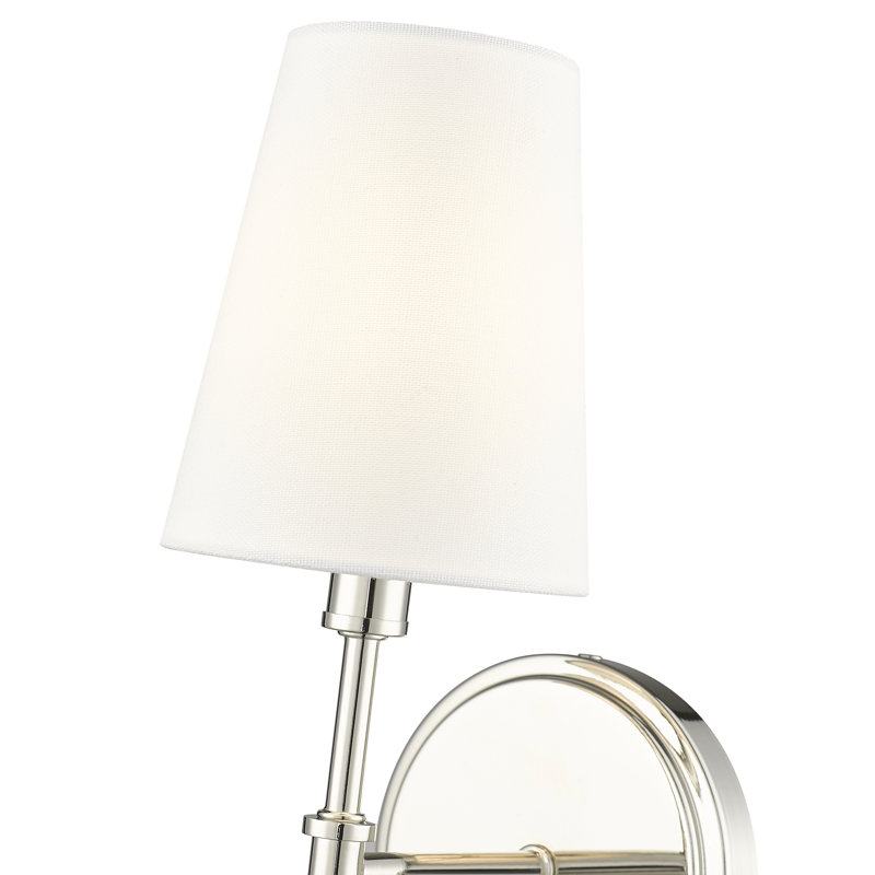 Adorra 15" High 1-Light Wall Sconce, Polished Nickel