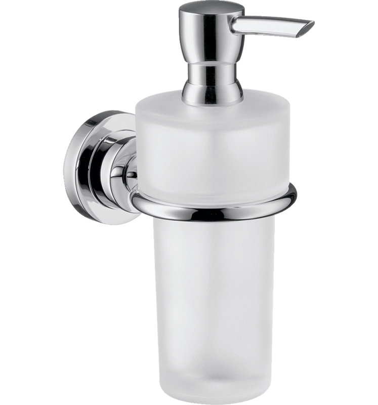 Citterio Glass Soap Dispenser, Chrome