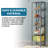 Plastic Modular Shelf Unit 6 Tiers, Grey-232128089