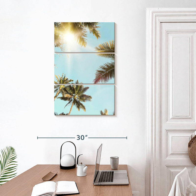Gillard Sunny Palm Leaf, 32" H x 20" W