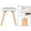Ensemble de coiffeuse avec tabouret et miroir