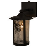 Greenbriar Oak 1 - Light Outdoor Wall Lantern