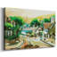 «Spring Village II», toile tendue avec châssis-227480798