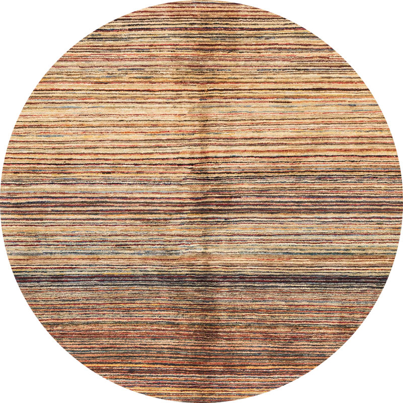 Abstract Indoor Rug, Round 8'