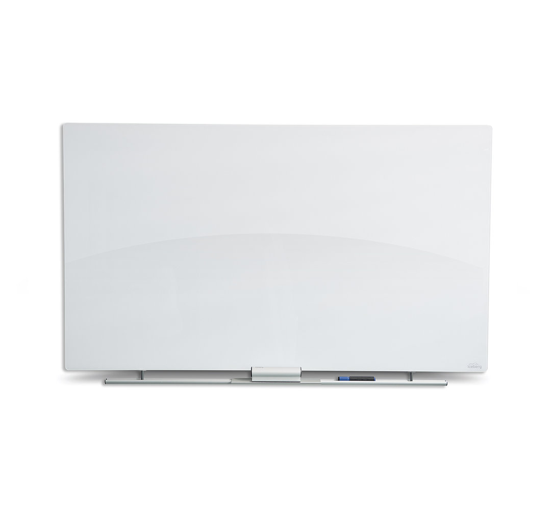 Clarity Magnetic Dry Erase Glass Board Iceberg Enterprises 