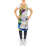 No Pattern Bib Apron