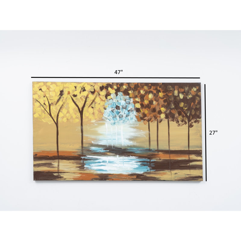 Wandela Wall Canvas Paintings 47'' X 27''