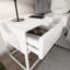 Anessia 45cm W Metal Bedside Table-989080690