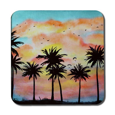 Square 6 Piece Coaster Set