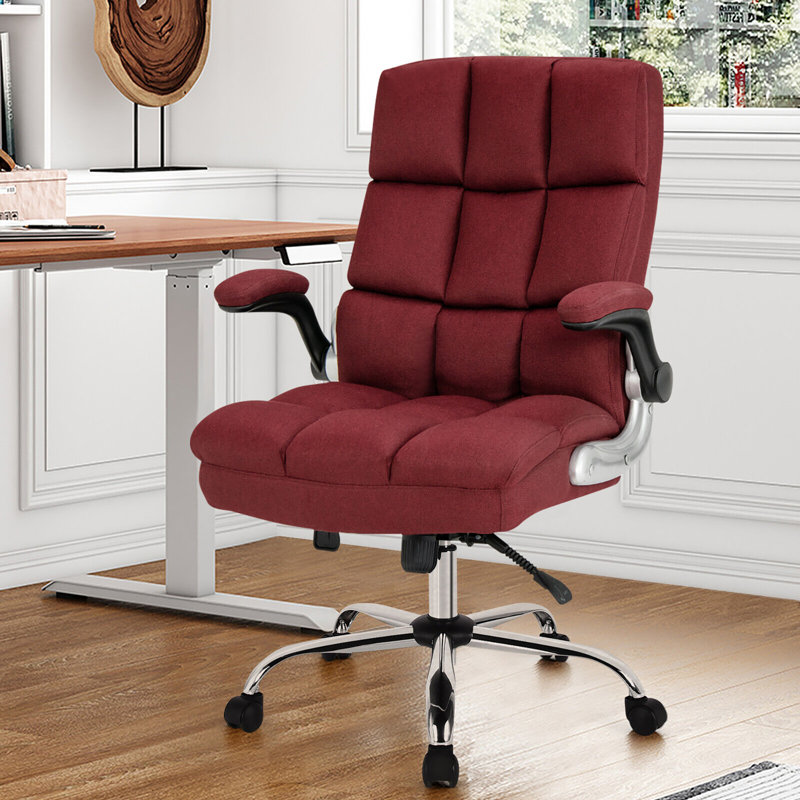 Fauteuil de direction Dois, Rouge