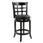 Tabouret de bar pivotant en bois massif-69426735-69426734