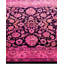 Tapis rose noué à la main de conception unique Holsworth - rose