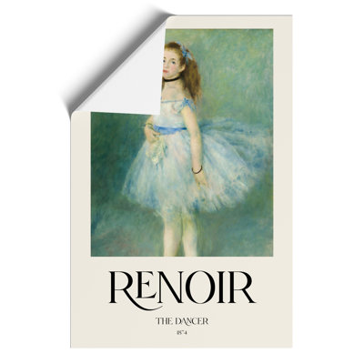 The Dancer Print by Pierre Auguste Renoir - Frameless Print