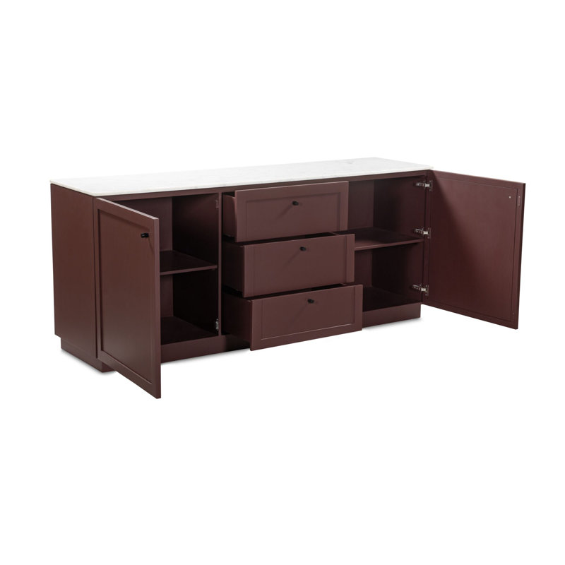Nadine Sideboard Cream, Red