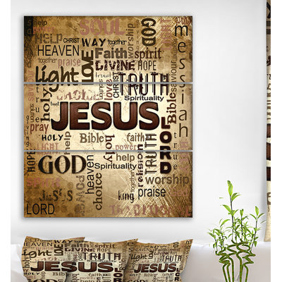 " Jesus " 3 - Pieces