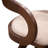 Rozella Solid Wood Counter Height Arm Chairs