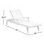 Bayhead Outdoor Teak Chaise Lounge