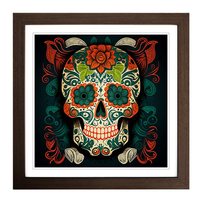 Sugar Skull - Framed Print
