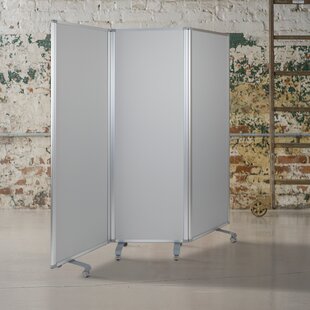 72H x 72W Mobile Acrylic Room Divider