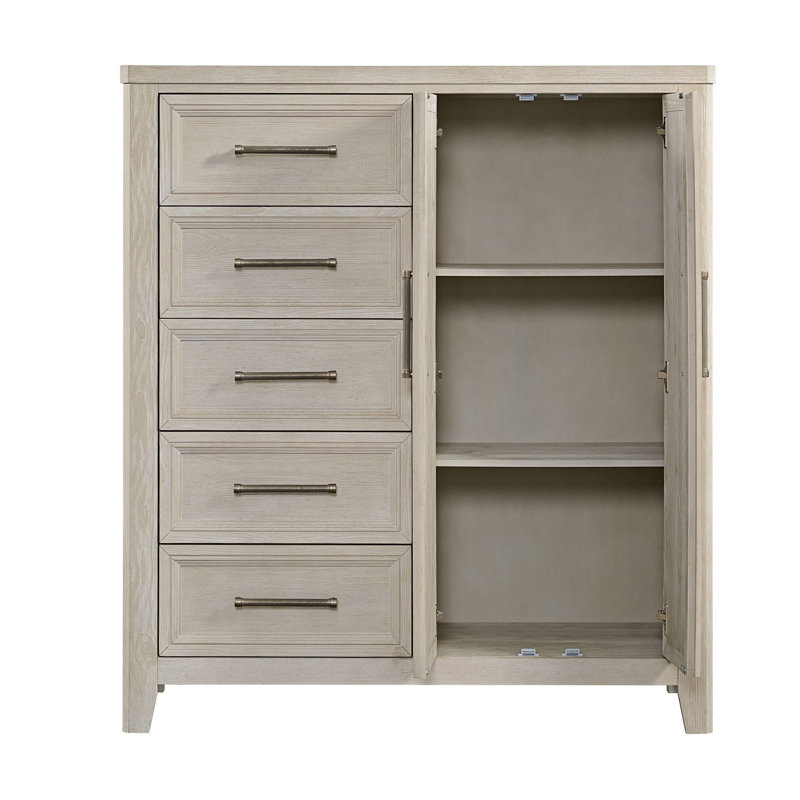 Commode pour homme 5 tiroirs Carlson