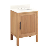 24" Ayanna Single Bathroom Vanity Set with Rectangular Undermount Sink