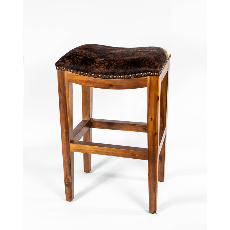 Saddle Hide, Bar Stool (30" Seat Height)