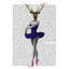 Art sur toile tendue de la galerie Trinx Fab Funky: Ballet Deer in Blue-498772198