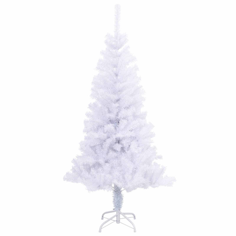 Lighted Artificial Christmas Tree, 120cm H, White